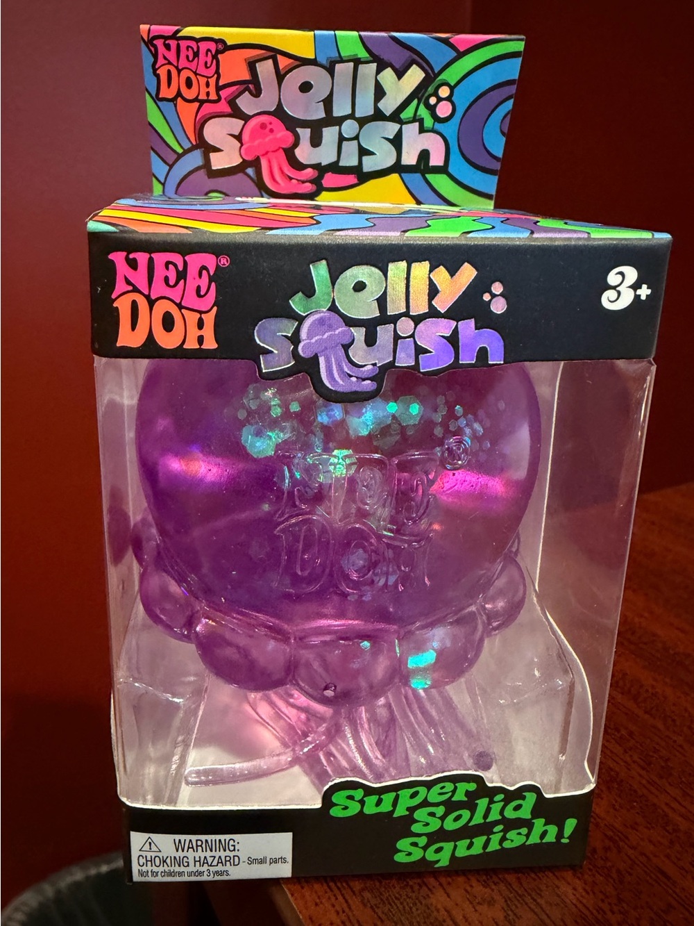 NeeDoh Jelly Squish - Purple